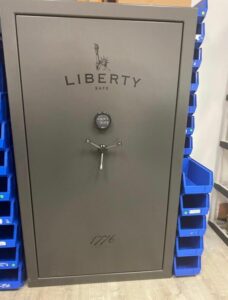 Liberty safe with electronic Lock - Amazon Mega Warehouse