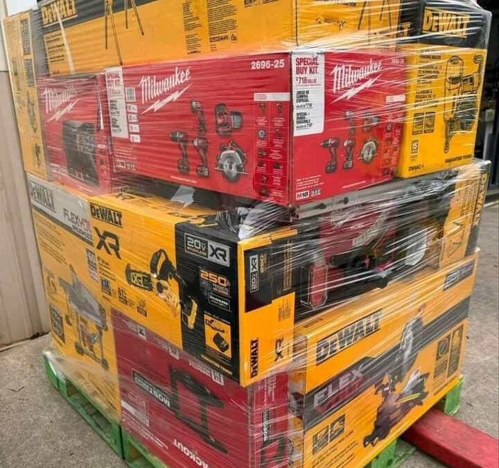 📦 Wholesale Power Tools Pallets for Sale 🔧⚙️ | Liquidation Mega Deals!
