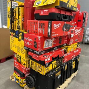 Dewalt and milwaukee tools | Amazon Pallet For Sale | Buy Amazon Pallets