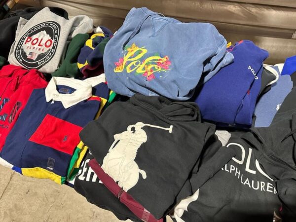 Polo Ralph Lauren clothing pallets - Shell Liquidations