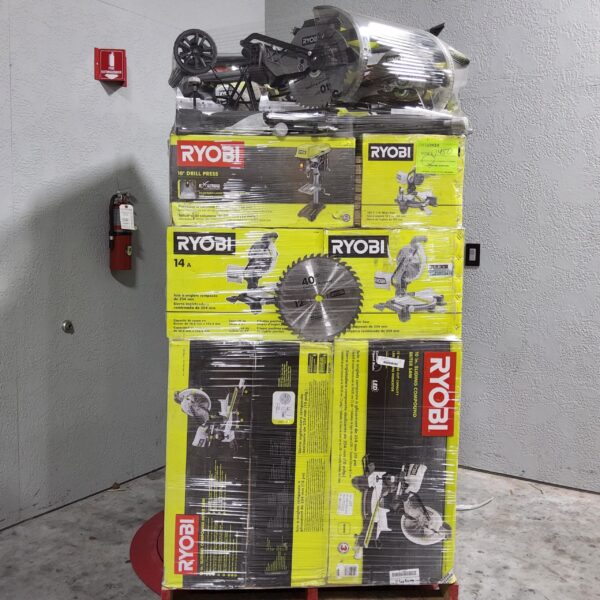 RYOBI SAW PALLET - LOT ID: 071024 - AS-IS Untested Customer Returns