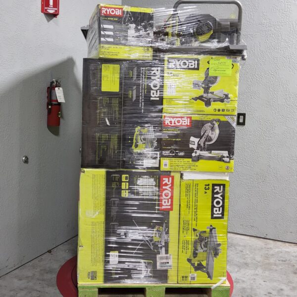 RYOBI SAW PALLET - LOT ID: 121024 - AS-IS Untested Customer Returns