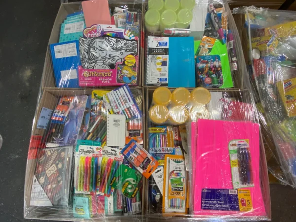 School Supply Pallets - Wholesales Liquidation