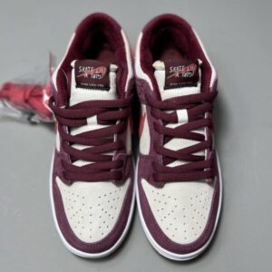 NIKE SB Dunk Low Red Grey - Amazon Mega Warehouse.