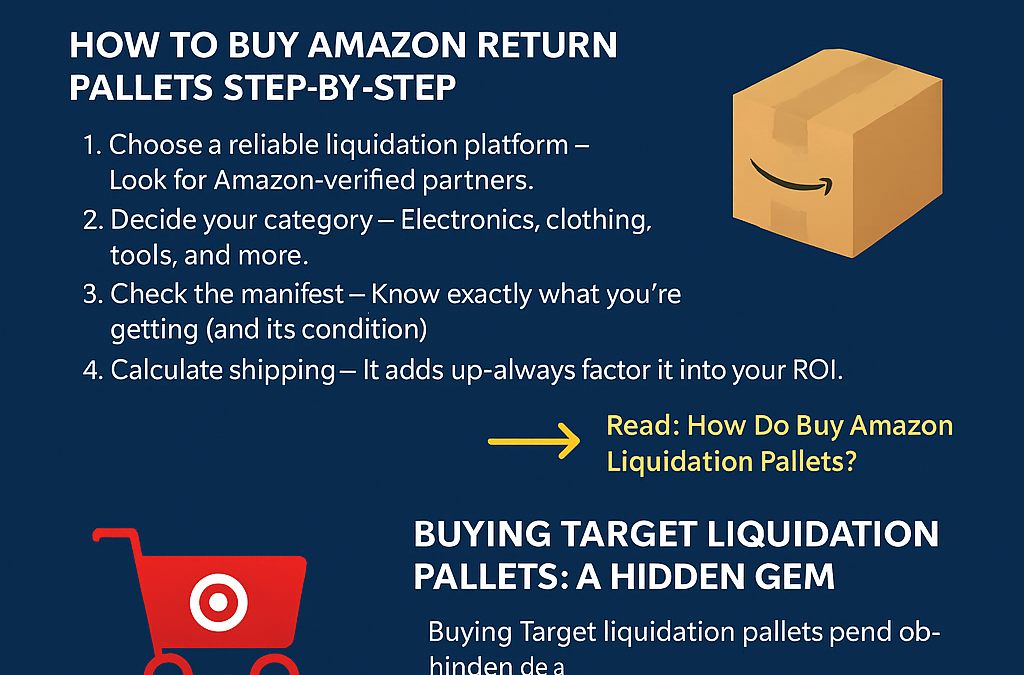 💸 Mastering the Liquidation Game: How to Turn Amazon & Target Pallets into Profit Machines