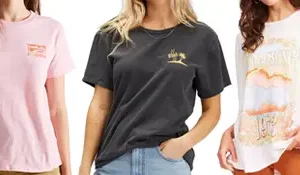 Authentic Closeout Women's Billabong T-Shirts - DNC Wholesale